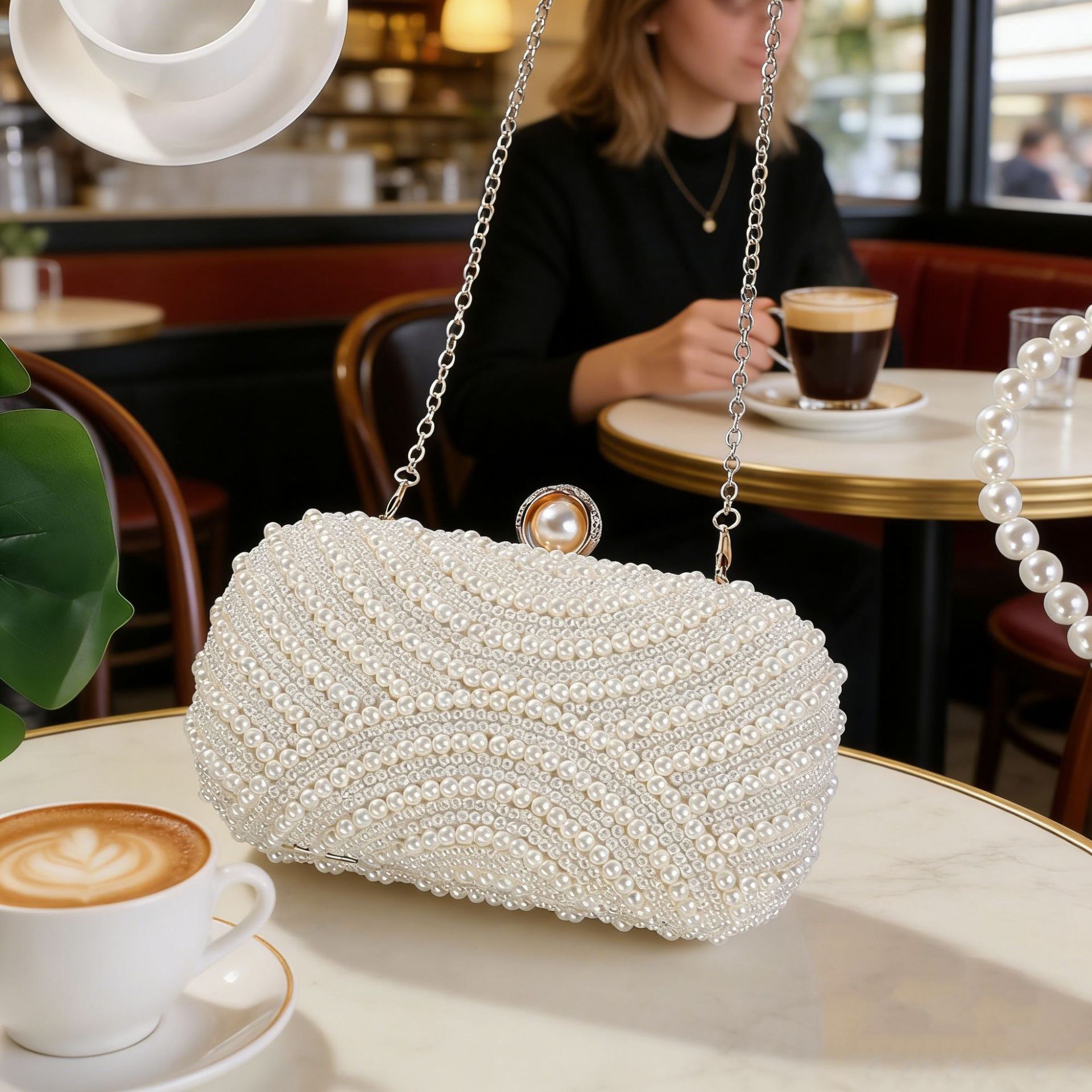 Women Handheld Bags - Borsa da Sera Semplice da Donna