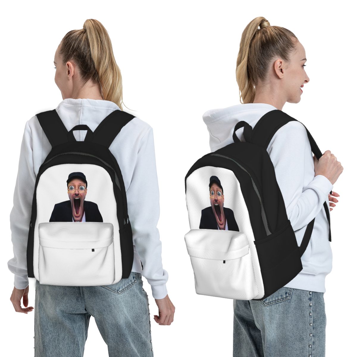Women Bags Reddit - Zaino NOSTALGIA CRITIC WOJAK MEME SOYLENT