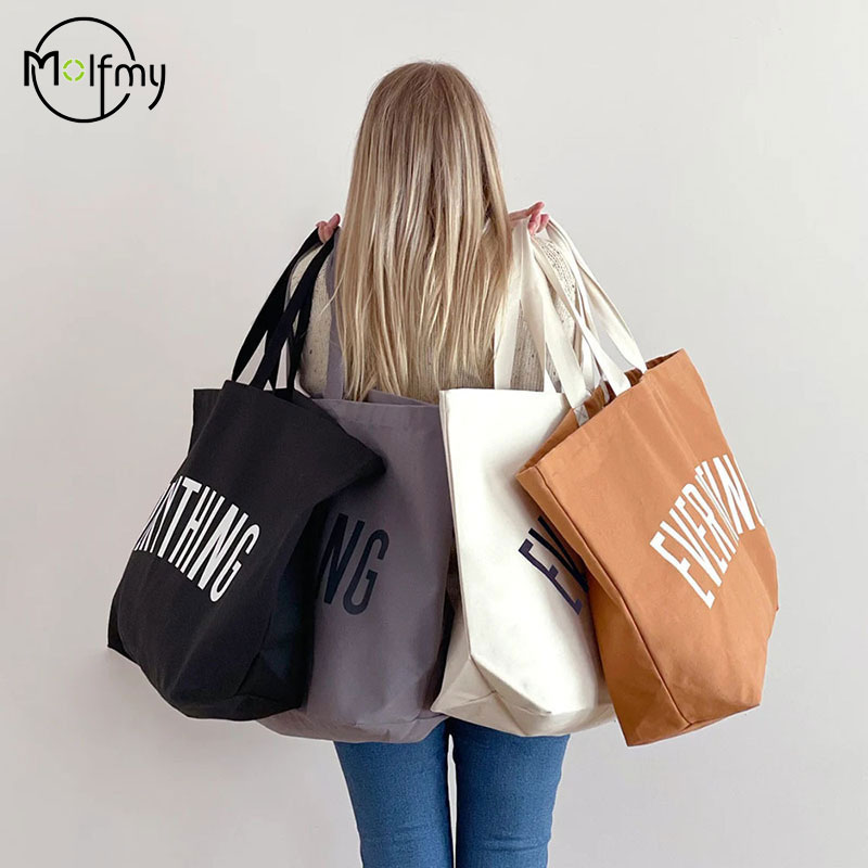 Women Bags Low Price - Borsa tote in tela di grande