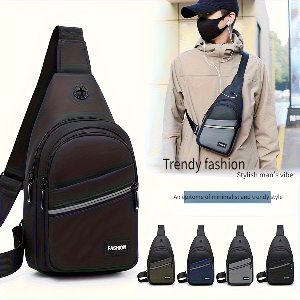 Doctor Bag Leather - Borsa da petto da uomo in