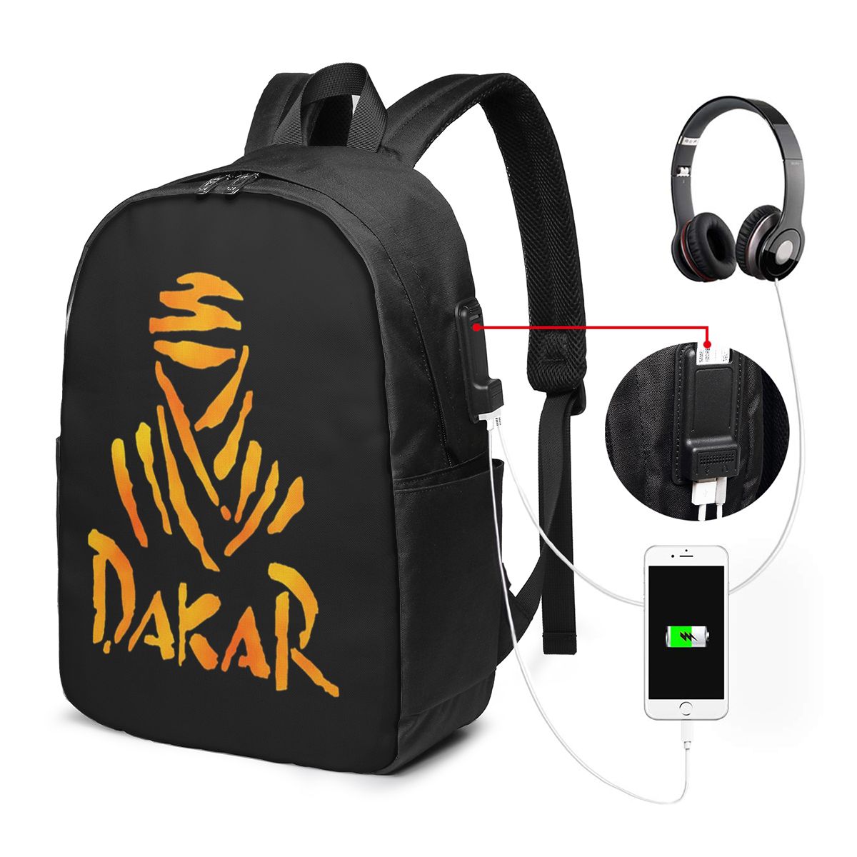 Women'S Bag - Zaino per moto Rally di Dakar,