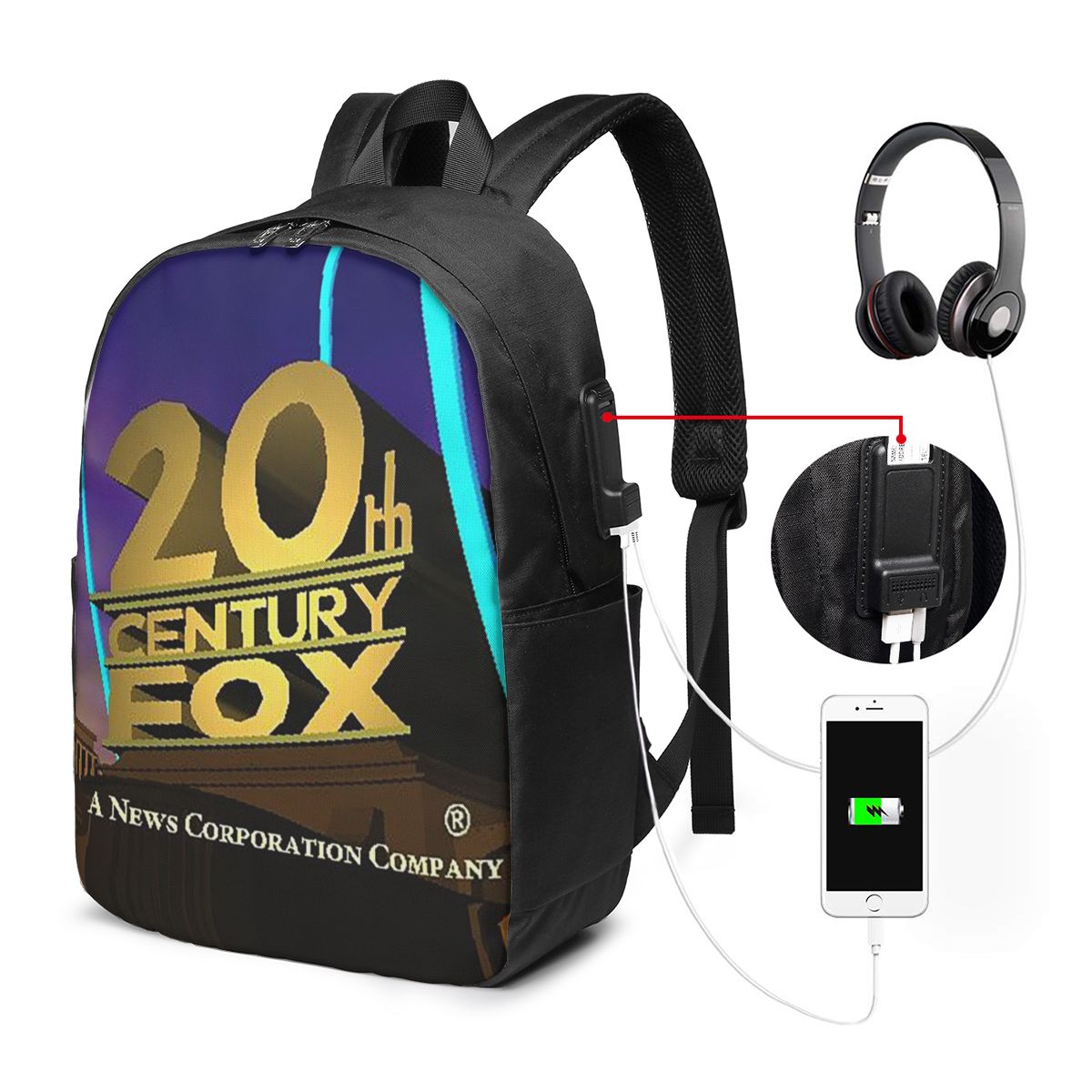 Women'S Bag - Zaino classico 20th Century Fox, borsa