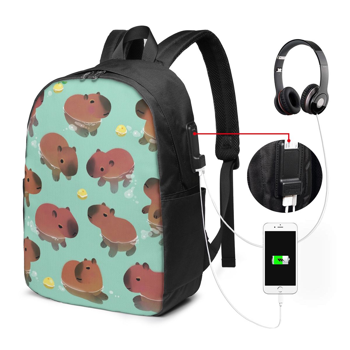 Zaino con motivo animalier Cap - Women Bags College recensione e prezzo