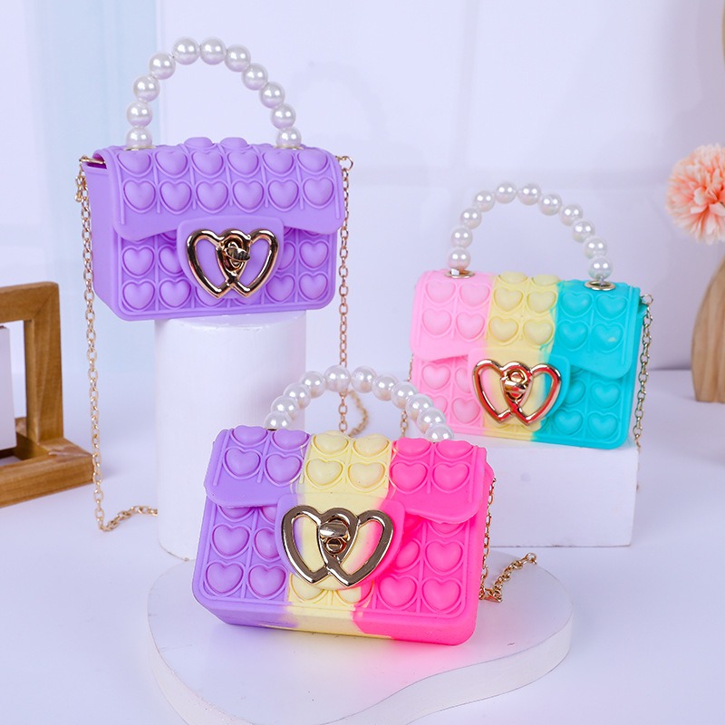 Borsa in gelatina con bolle d' - Women Bags Offers recensione e prezzo