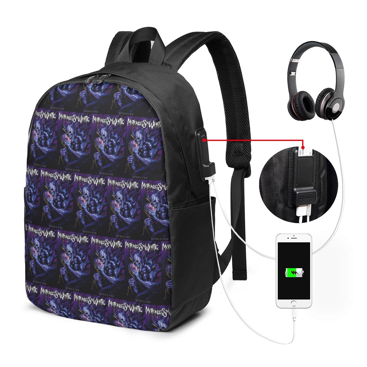 Zaino Motionless In White, bor - Women'S Bag recensione e prezzo