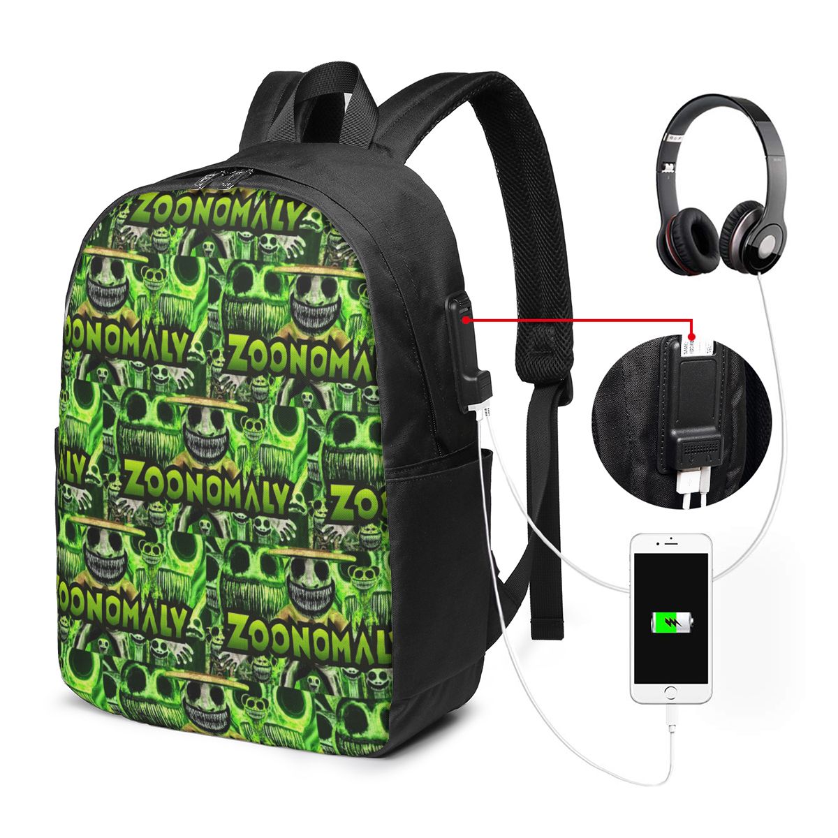 Zoonomaly Cartoon Steam Game Z - Women Bags College recensione e prezzo