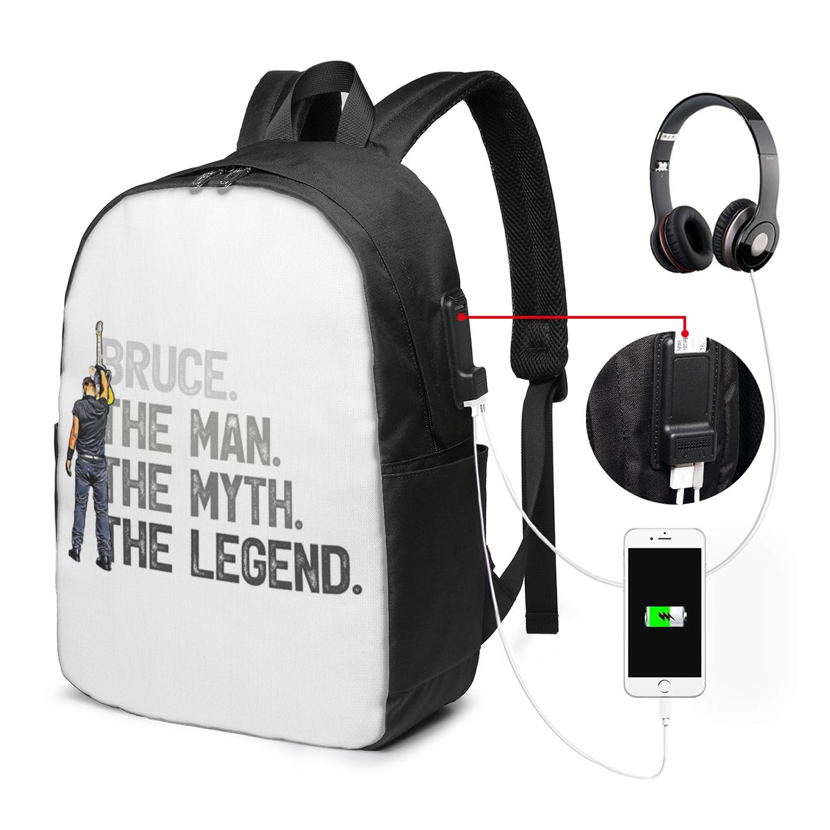 Zaino Bruce Springsteen, borsa - Women'S Bag recensione e prezzo