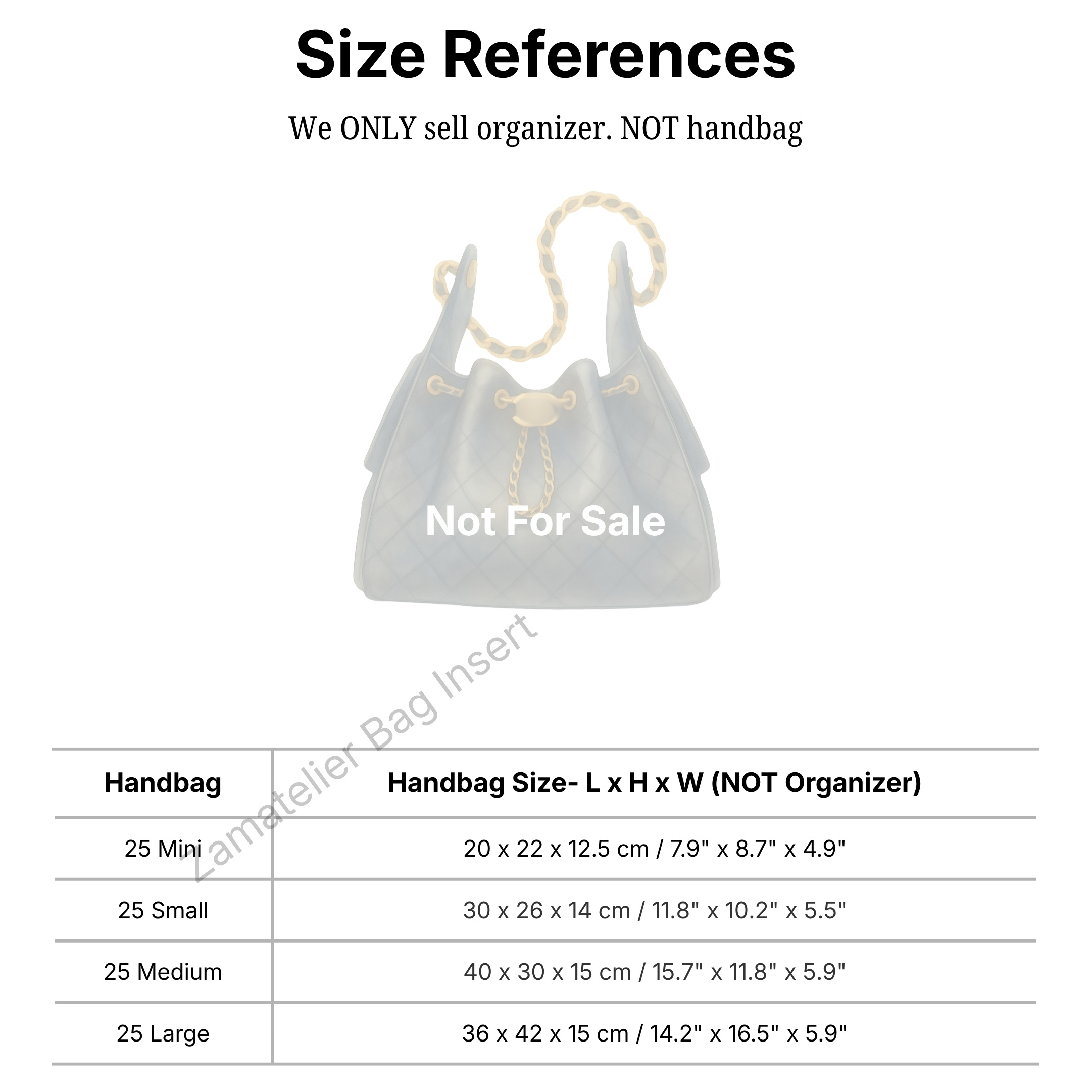 Inserto in Seta su Misura per  - Women'S Bag recensione e prezzo
