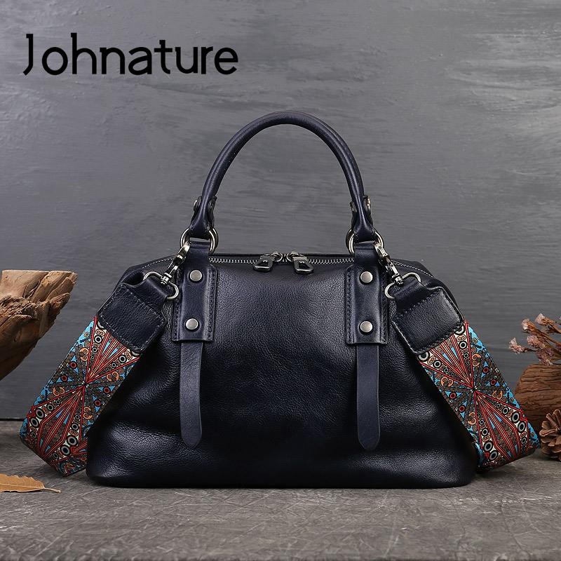 Johnature Borsa Tote Casual in - Doctor Bag Leather recensione e prezzo