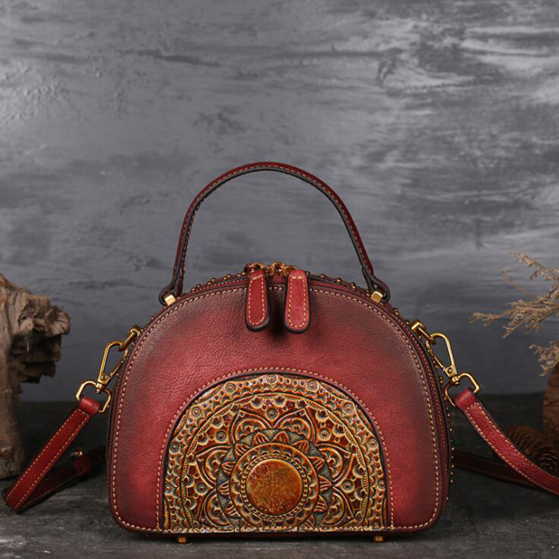 Borsa a tracolla messenger in  - Doctor Bag Leather recensione e prezzo