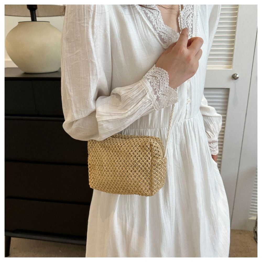 Borsa a tracolla intrecciata e - Women'S Bags Holiday recensione e prezzo