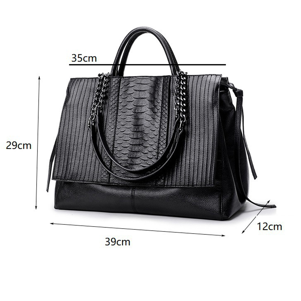 Elegante borsa tote con cernie - Women Bags Rack recensione e prezzo