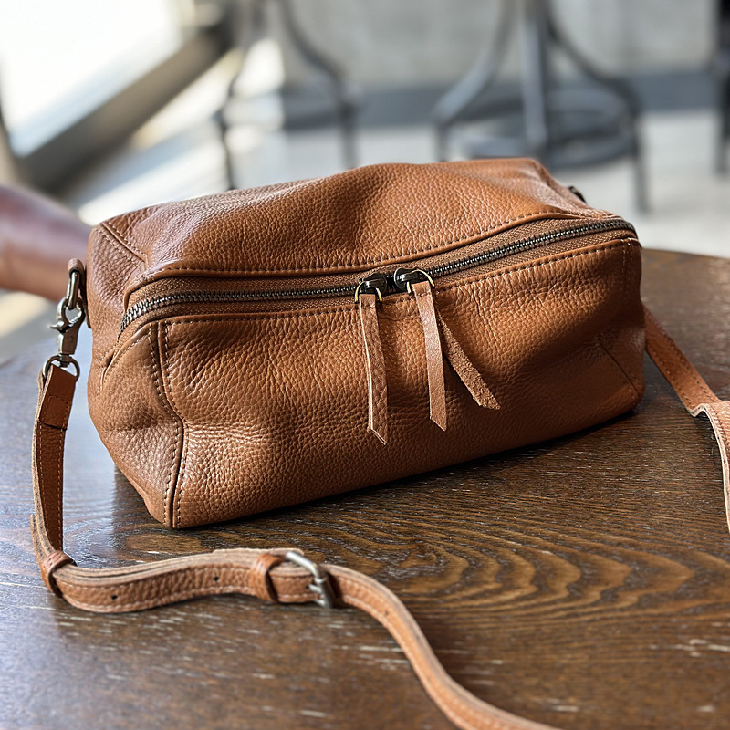 Nuova Borsa a Tracolla da Donn - Doctor Bag Leather recensione e prezzo