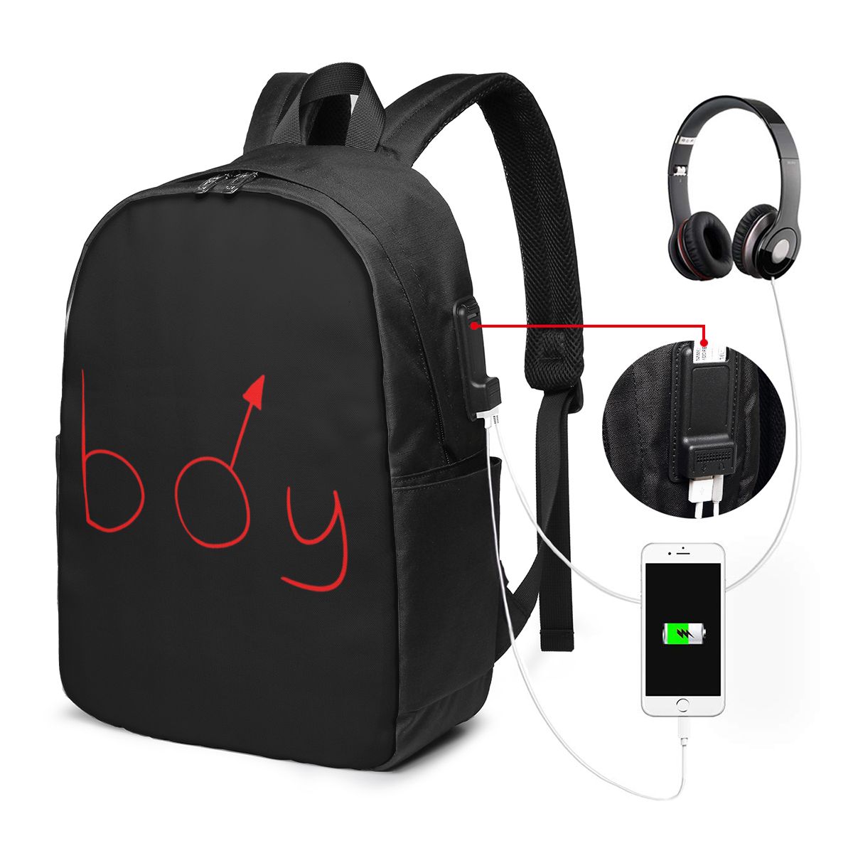 Boymoder Zaino con cappello e  - Women Bags College recensione e prezzo