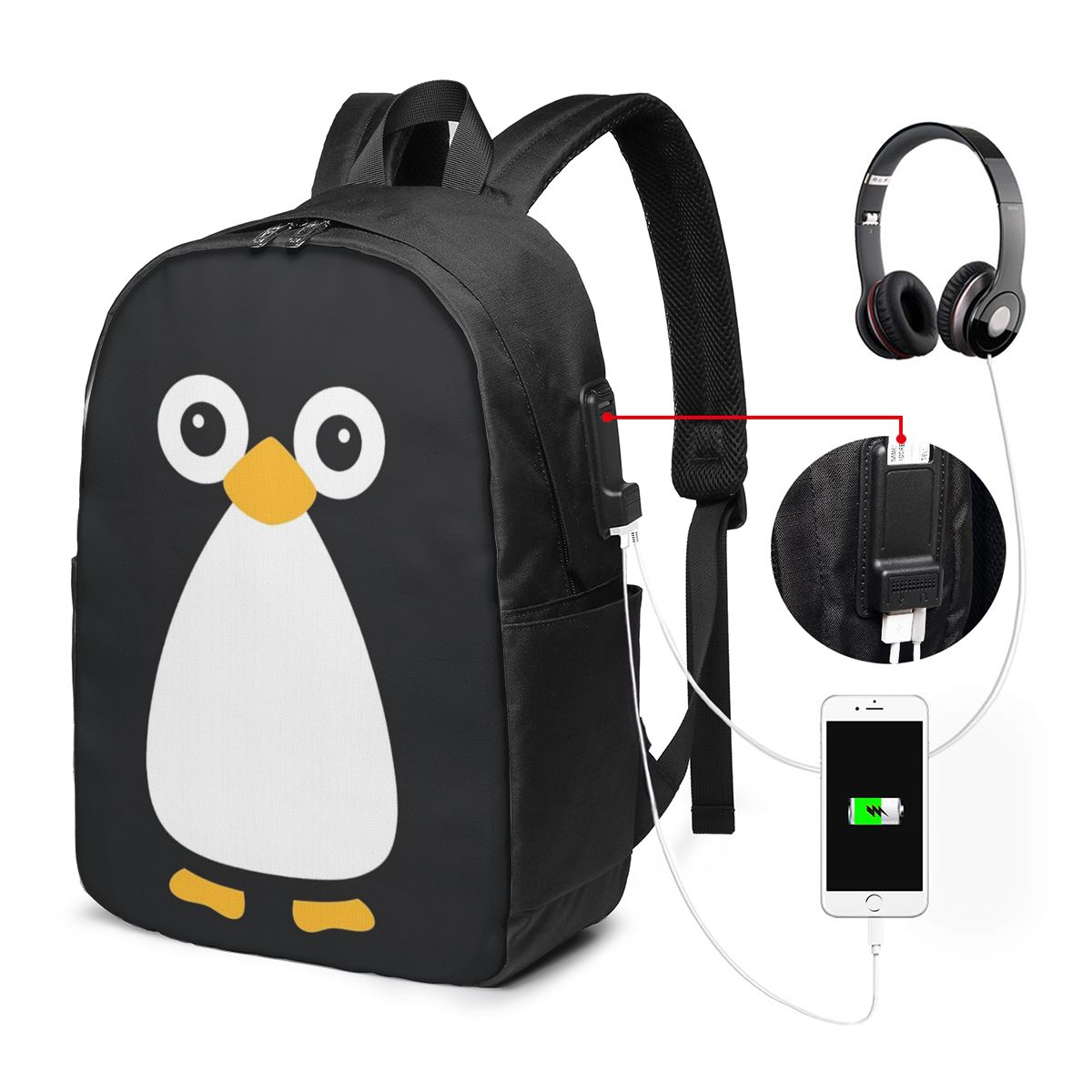 Simpatico zaino con pinguino v - Women'S Bag recensione e prezzo