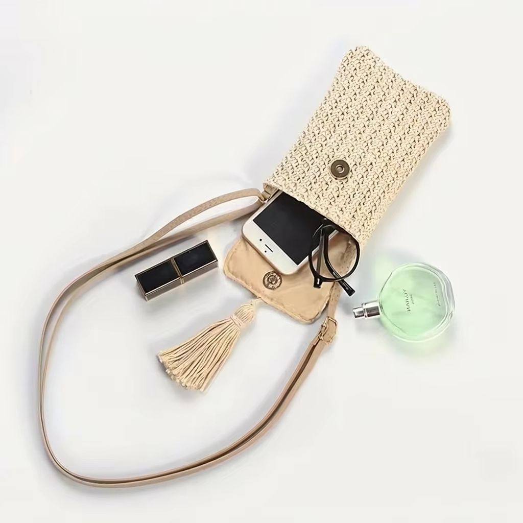 Borsa a tracolla in paglia da  - Women'S Bags Holiday recensione e prezzo