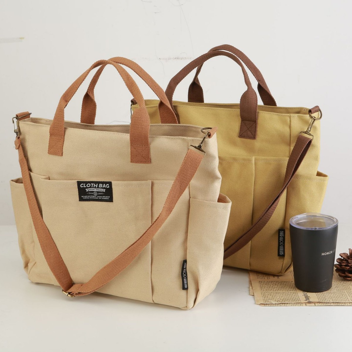 Borsa Tote in Tela, Borsa a Ma - Women Handheld Bags recensione e prezzo